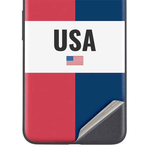 American Flag Color Block Google Pixel 4a 5G Skin